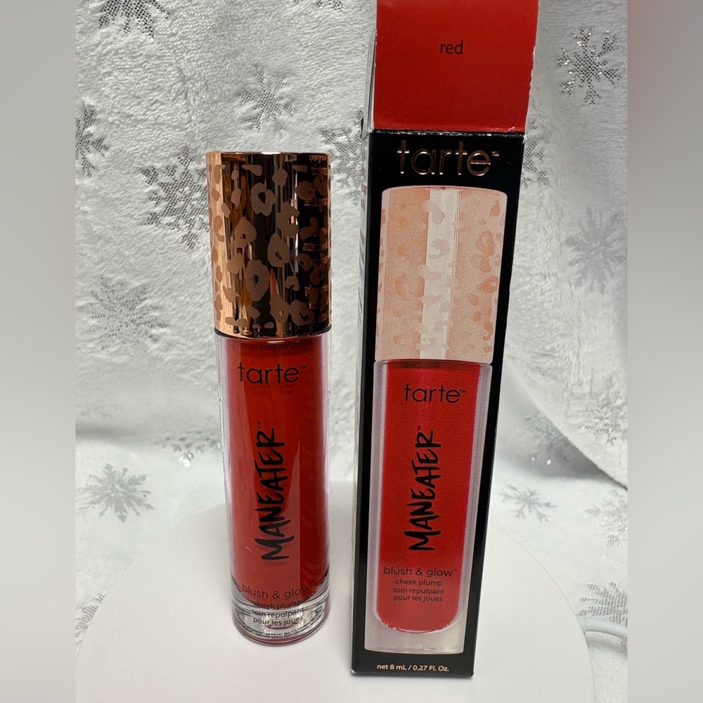 Tarte Maneater Blush & Glow in Red 8 ML Full Size
